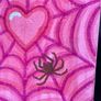 Mini Art - Original Spider Web Art Canvas Image 3