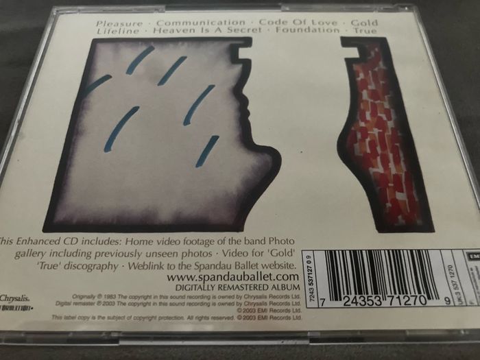 Spandau Ballet   -   True    CD