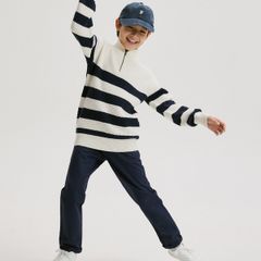 Stripe turtleneck jumper boy 146 cm
