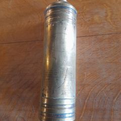 Antique Brass Fire Extinguisher
