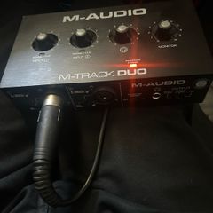 M track audio duo interface