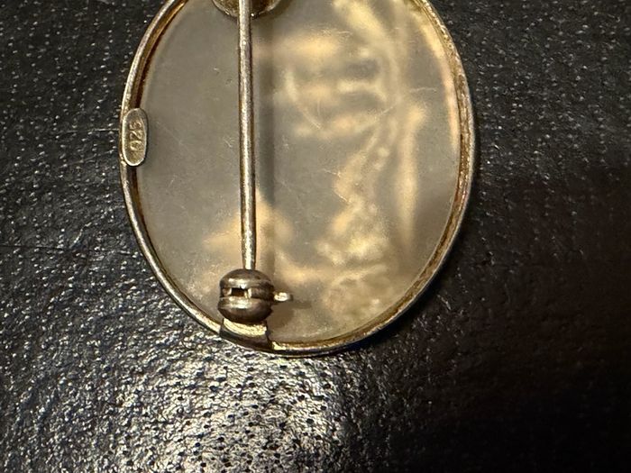 sterling silver brooch
