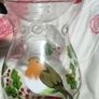 glass christmas robin candle set Image 8