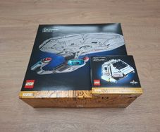 Lego U.U.S Enterprise and Shuttlepod