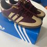 Adidas Rhinestone Burgandy Sambas Image 3