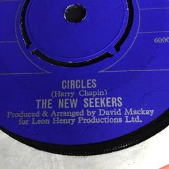 The New Seekers vinyl single record - Circles