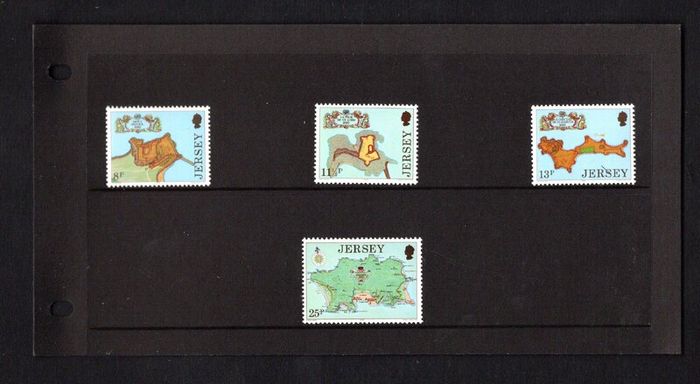 1980 Jersey Fortresses Commemorative Stamps Presentation Pack