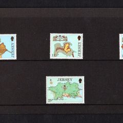 1980 Jersey Fortresses Commemorative Stamps Presentation Pack