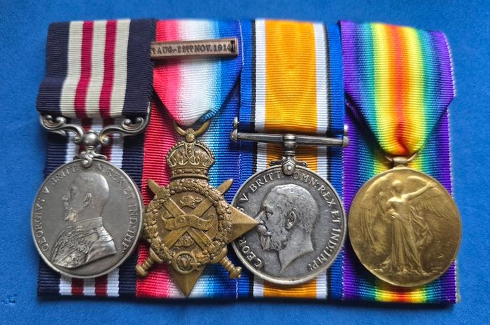 Royal Dublin Fusiliers - Military medal winner from Naas!