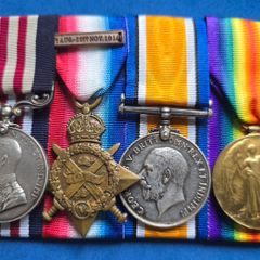 Royal Dublin Fusiliers - Military medal winner from Naas!