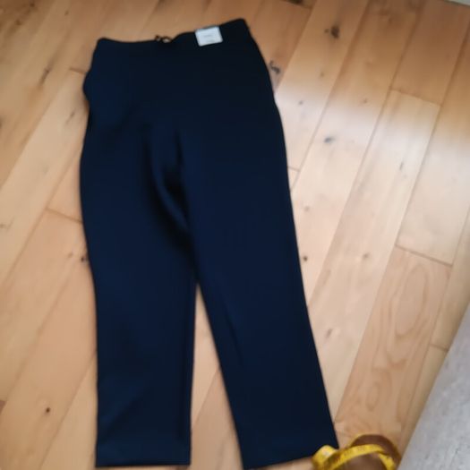 Dunnes Navy joggers track end