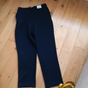 Dunnes Navy joggers track end