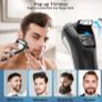 Electric Shavers for Men Cordless Rechargeable,Electric Razor for Men Wet&Dry Waterproof,Mens Shaver with Pop-up Beard Trimmer,Rotary Shaver with LED Display Image 3