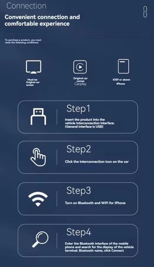 2 in 1 Wireless CarPlay Android Auto Adapter Apple Car play Dongle Mini Ai Box