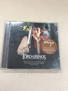 Lord of the rings fellowship of the ring rare cd soundtrack enya sticker power