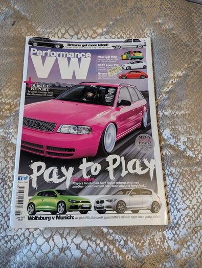103 copies of Performance VW magazine