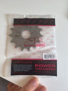 Front sprocket JTF520.15 (bought for sv650)