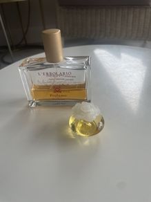 Used Meharees perfume by LErbolario Italy and Unused Nina Ricci Travel Size