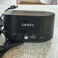 Lindy Dual Bay HDD Clone Station