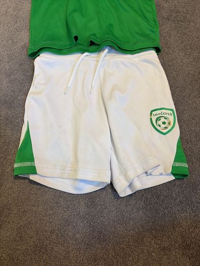 Dunnes boys Ireland jersey and shorts