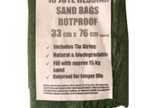 Sandbags Rot Proof Hessian 33cm x 76cm (13'x30')
