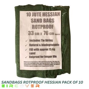 Sandbags Rot Proof Hessian 33cm x 76cm (13'x30')