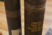 2 Cardboard Military Logistics Storage Tubes