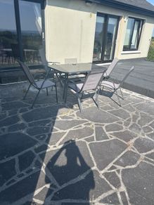 outdoor table and chairs