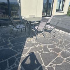 outdoor table and chairs
