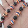 Antique Venetian Style Trade Glass Beads Necklace Image 5