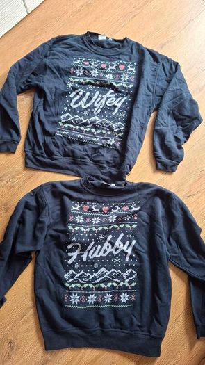 Husband & Wife Christmas jumpers
