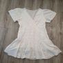 White summer dress, size 14 Image 3