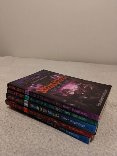 Scream Street Story Books By Tommy Donbavand