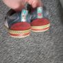 Size 20 baby leather shoes please reade description Image 4