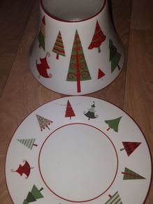 Yankee Candle Plate and Shade