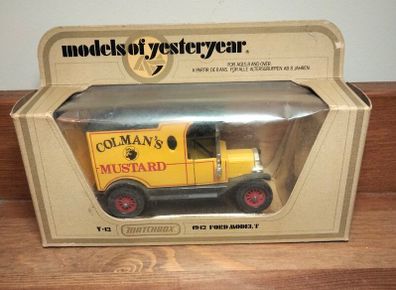 Models of Yesteryear 1912 Ford T