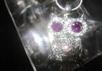 Cute Owl Pendant and Chain