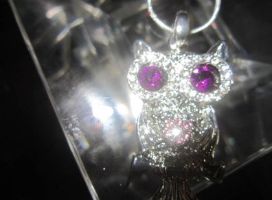 Cute Owl Pendant and Chain