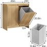 Brand new Double Tilt-out Laundry Hamper in box Image 2