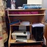 COMPUTER DESK, on casters, with pull-out keyboard shelf. - STILL AVAILABLE 28/06/2026 Image 4