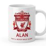 Personalised Liverpool Mug with ANY NAME Image 5