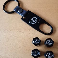 Brand New Lexus Dust Caps x4+ Lexus Keyring