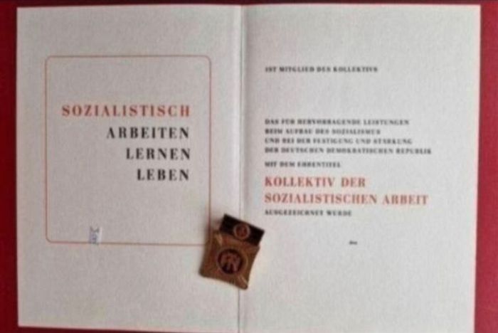East German, Ddr, Medal /badge, Military Medal, Nva, Stasi. ,,  (300)