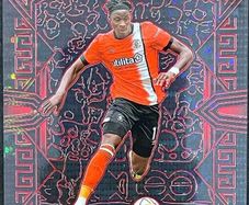 Elijah Adebayo Luton  Panini Obsidian  Red Pulsar 40/49 RC #72