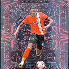 Elijah Adebayo Luton  Panini Obsidian  Red Pulsar 40/49 RC #72