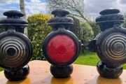 vintage Ford Model T kerosene tail lamps