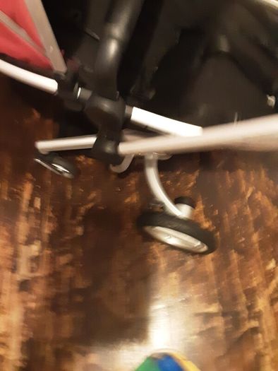 Red silver cross pram/buggy immaculate condition