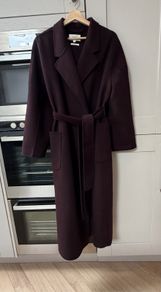 Reserved wool blend maxi coat