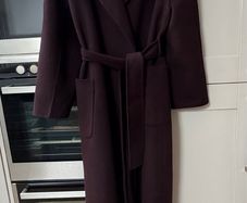Reserved wool blend maxi coat