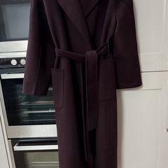 Reserved wool blend maxi coat